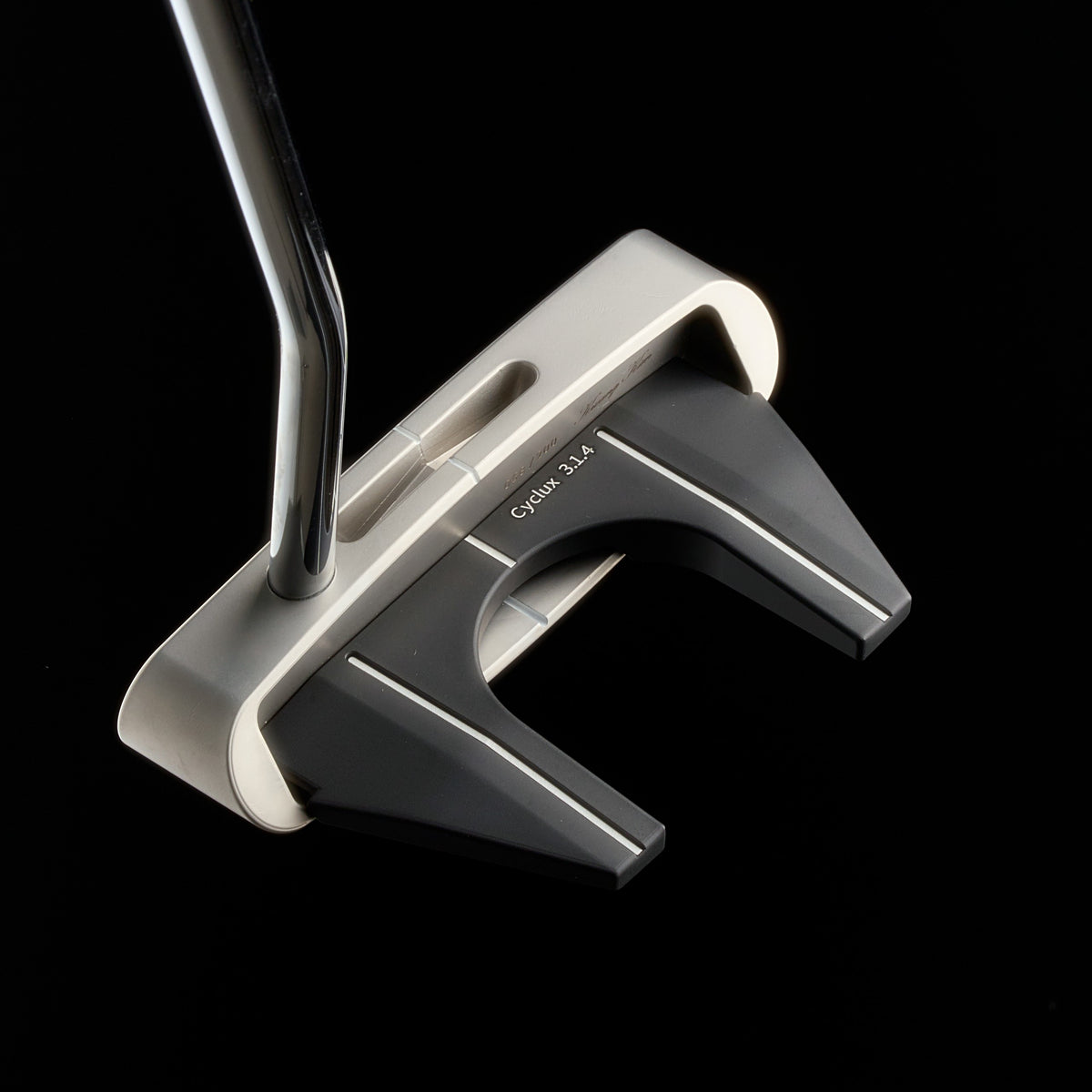 CYCLUX 3.1.4 control mallet putter, rear 45-degree view