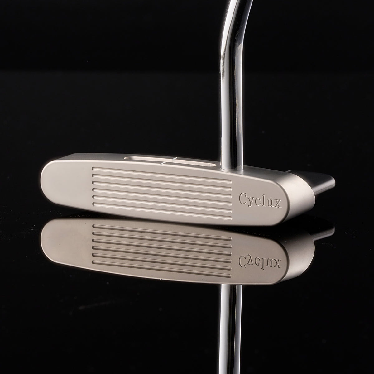 CYCLUX 3.1.5 max stability mallet putter, face view