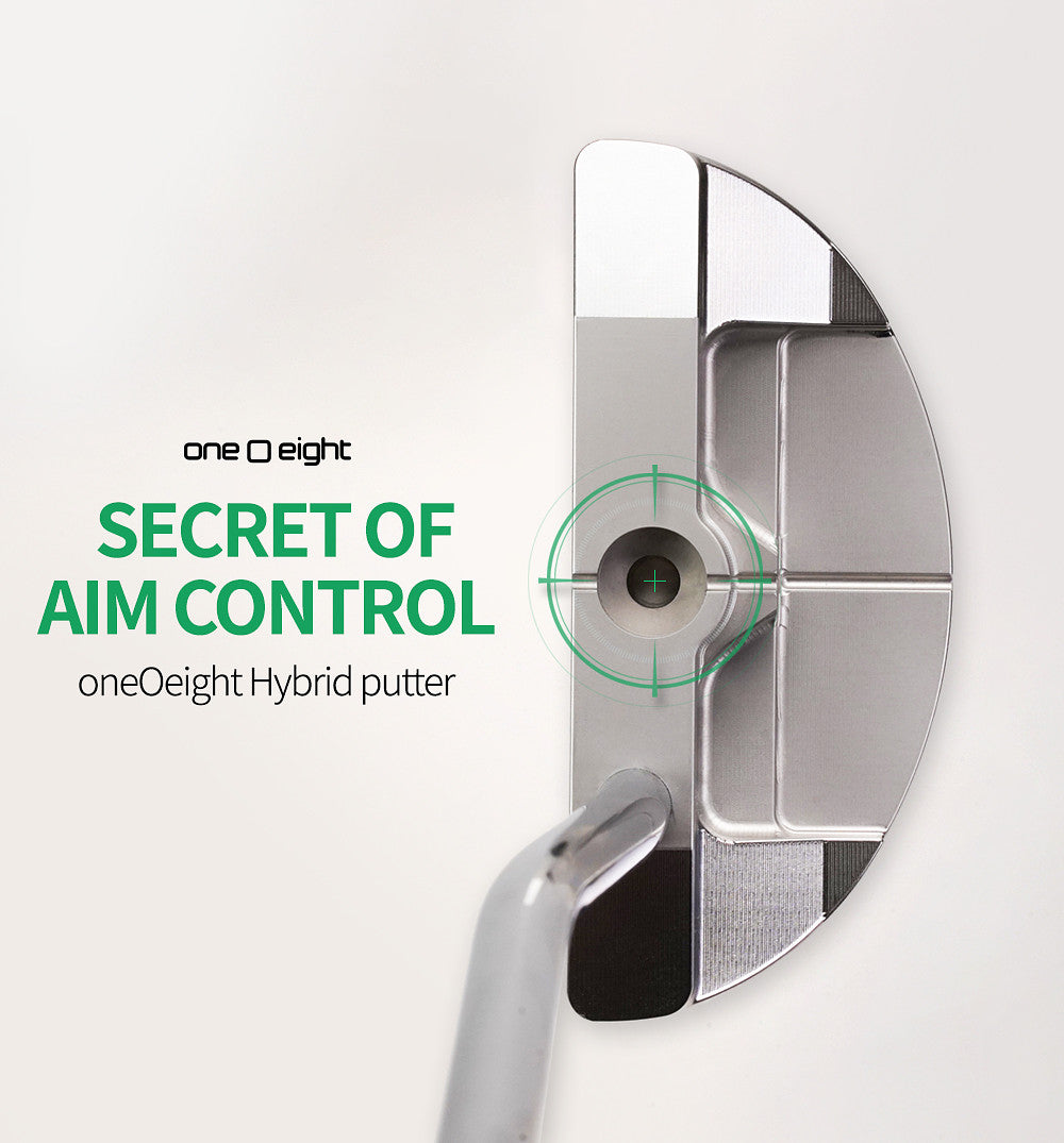 a putter with a top cavity for balance and better MOI