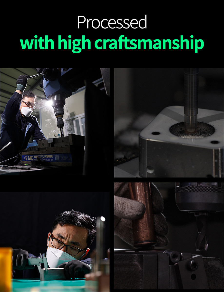 a man CNC-milling a golf putter
